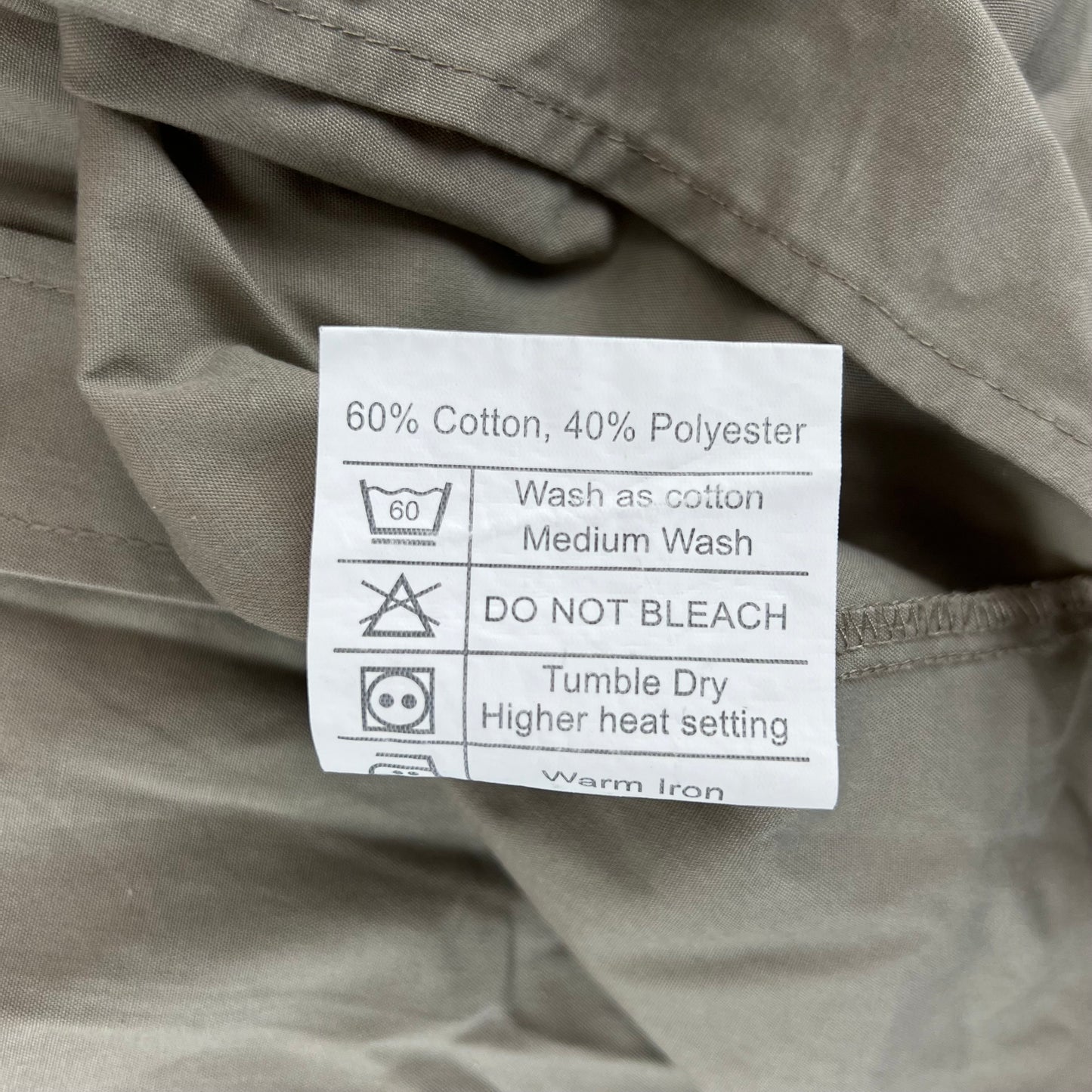 British Army Mens Stone Shirt Short Sleeve - Medium 37 Collar