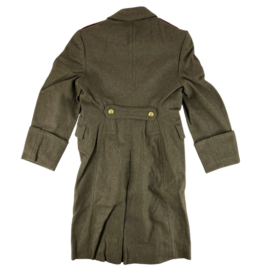 Bulgarian Army Khaki Wool Greatcoat - Small