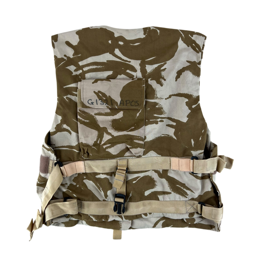 British Army Desert DPM Camouflage Body Armour Cover Vest - X Large 190/120