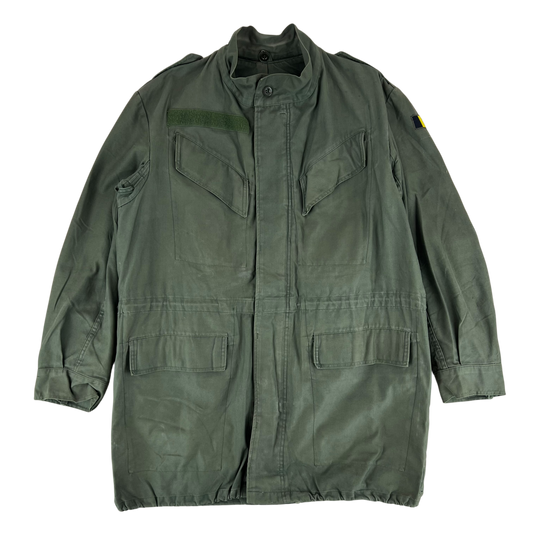 Belgian Army M64 Olive Green Field Jacket - Large