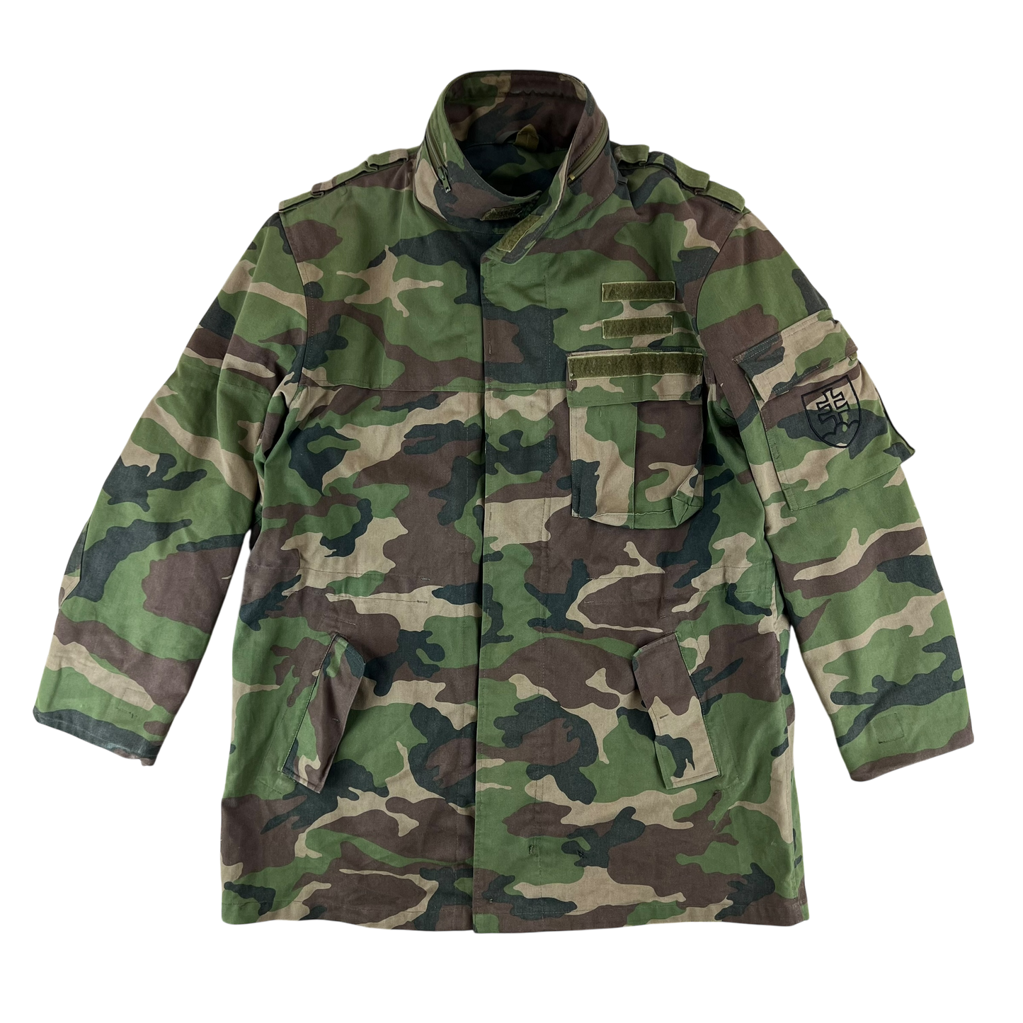 Slovak Army M97 Camouflage M65 Jacket - Large