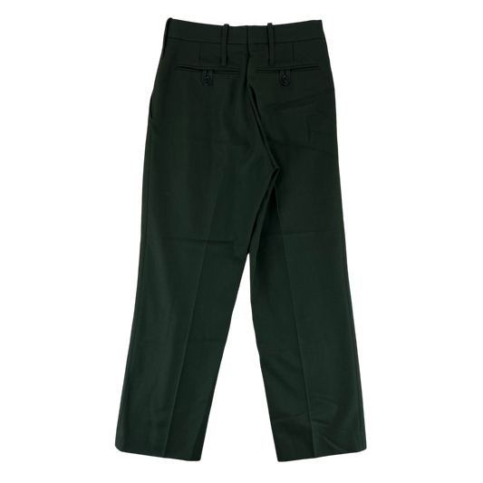 British Army Barrack Dress Green Trousers - W28 L29.5