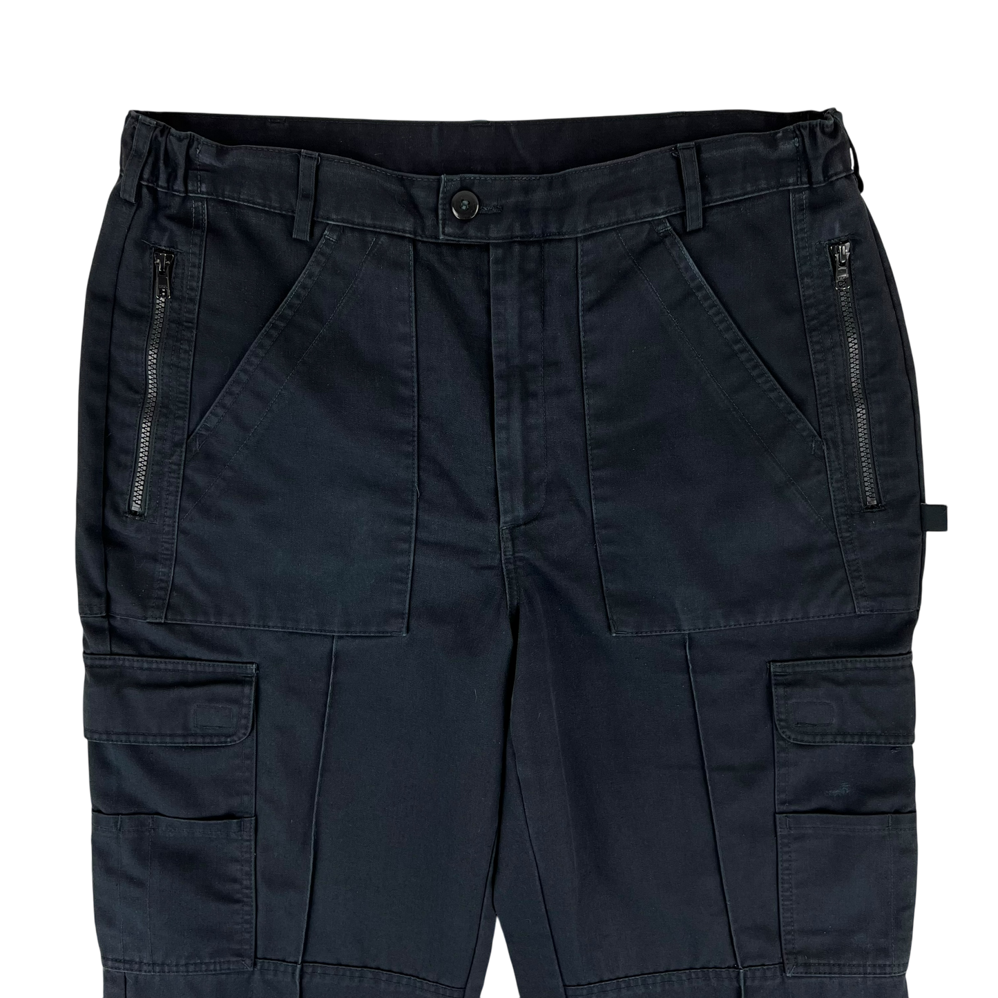 British Police MoD Black Utility Trousers - W38 L31