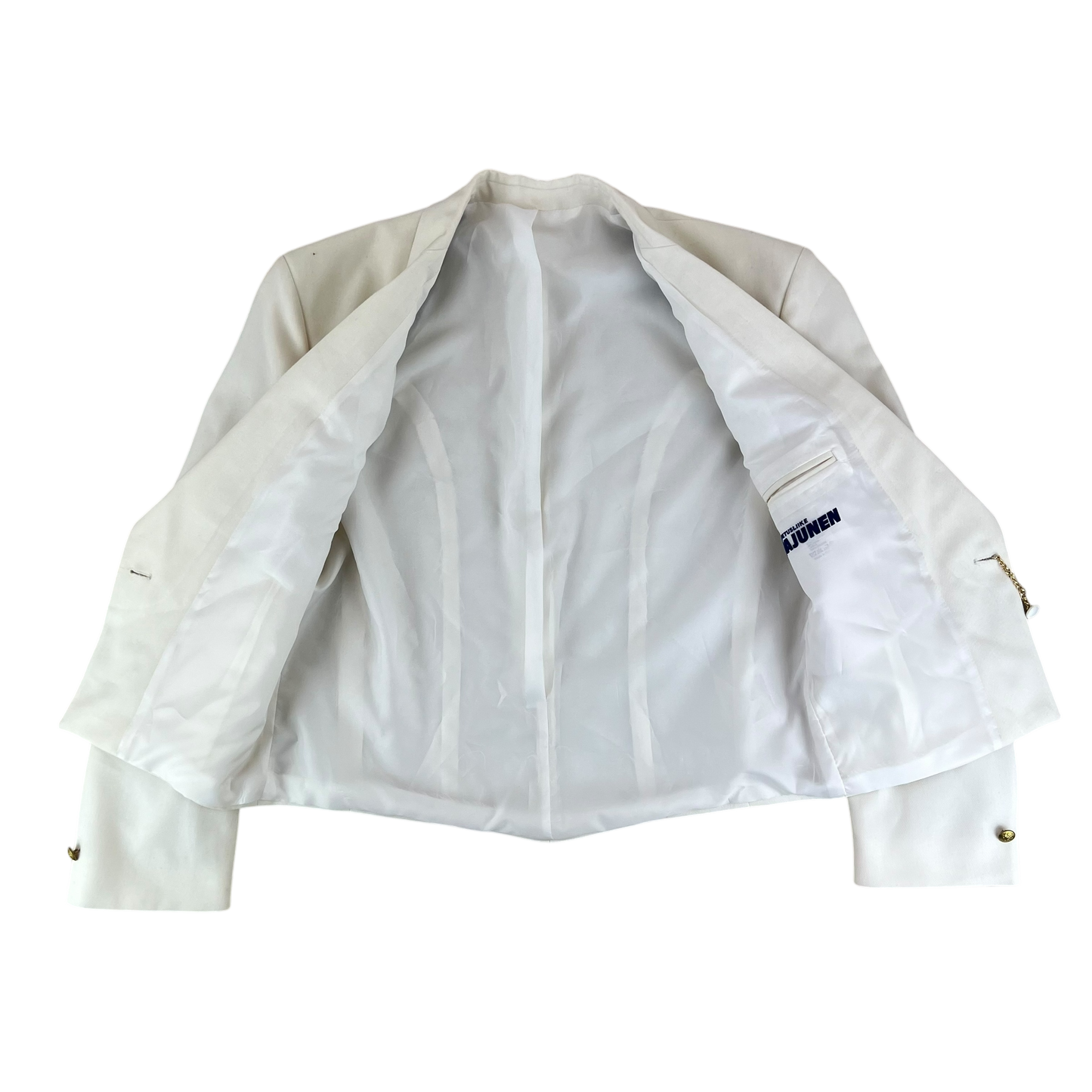 Finnish Army M04 White / Cream Mess Dress Jacket - Large