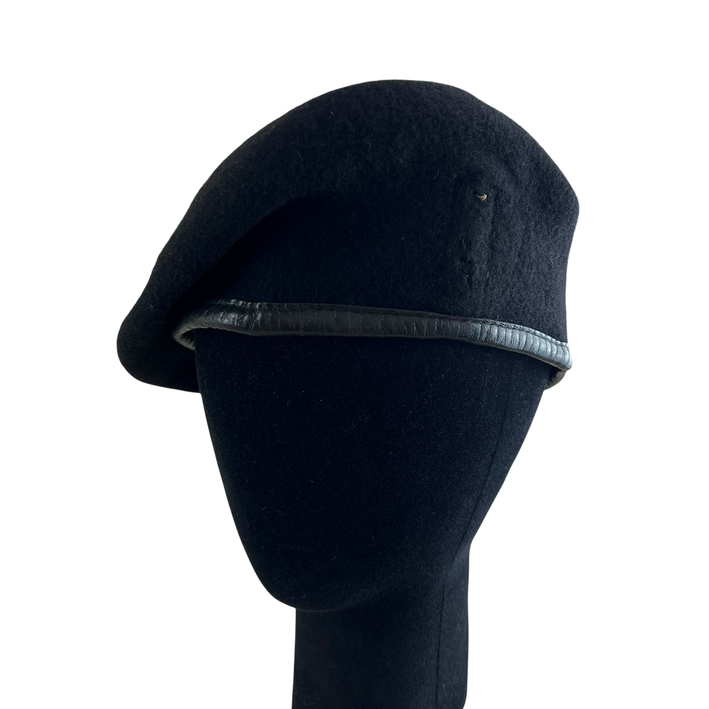 Finnish Navy M83 Black Beret - Medium 58cm