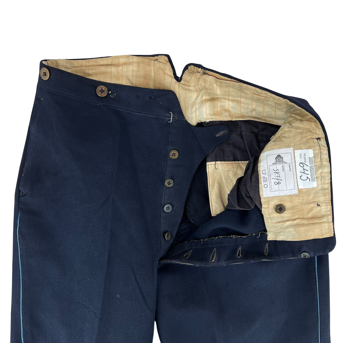 Finnish Army M39 Dress Trousers - W34 L29