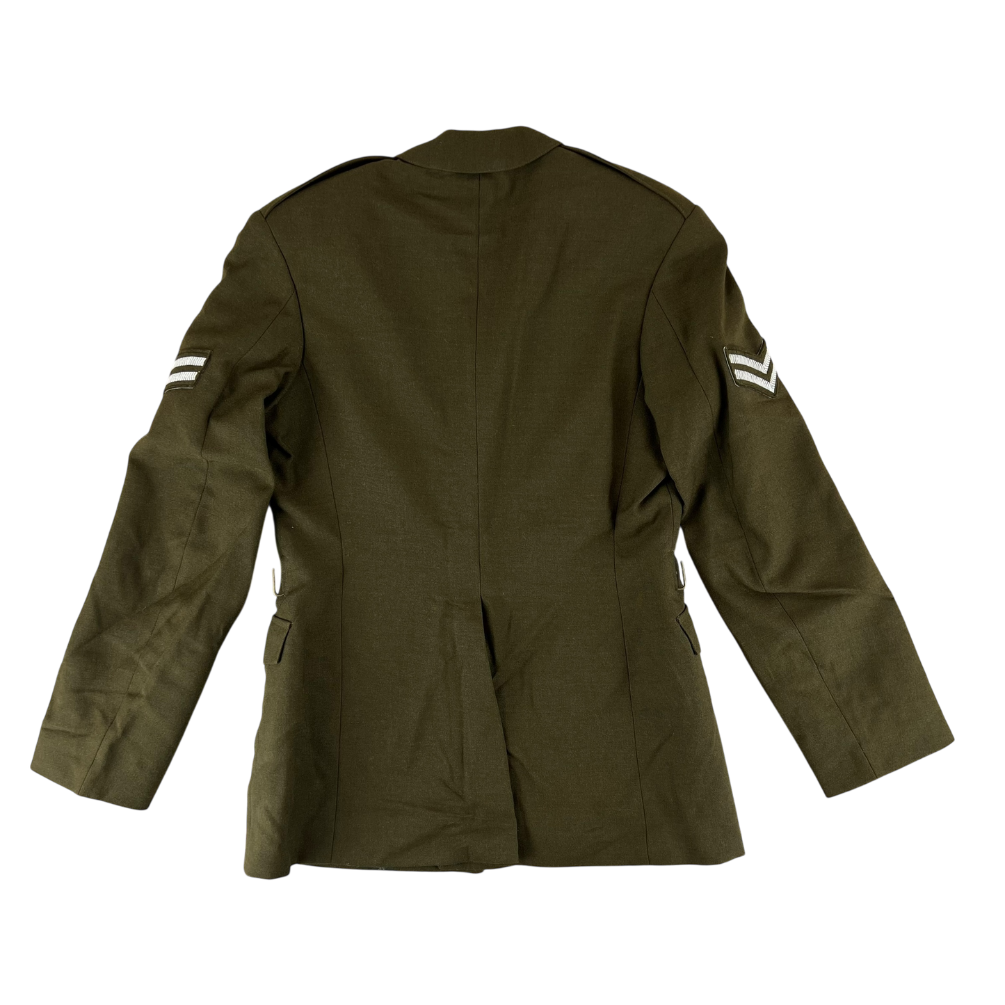 British Army 1980 Pattern No. 2 Olive Green Dress Jacket - Royal Artillery Regiment - Medium 176/104