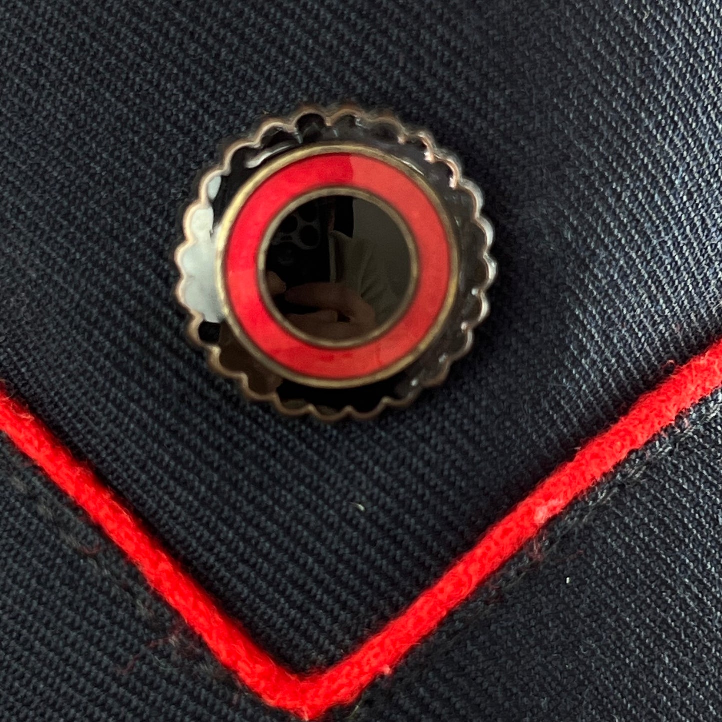 Finnish Fire Rescue Service M83 Summer Cap w/ Cockade - Small 55cm