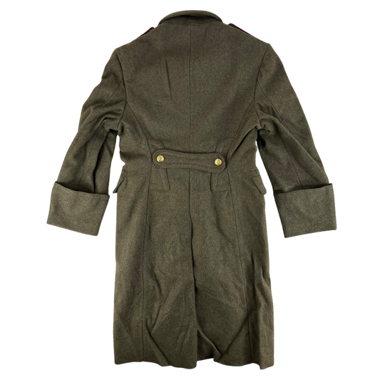 Bulgarian Army Khaki Wool Greatcoat - Medium