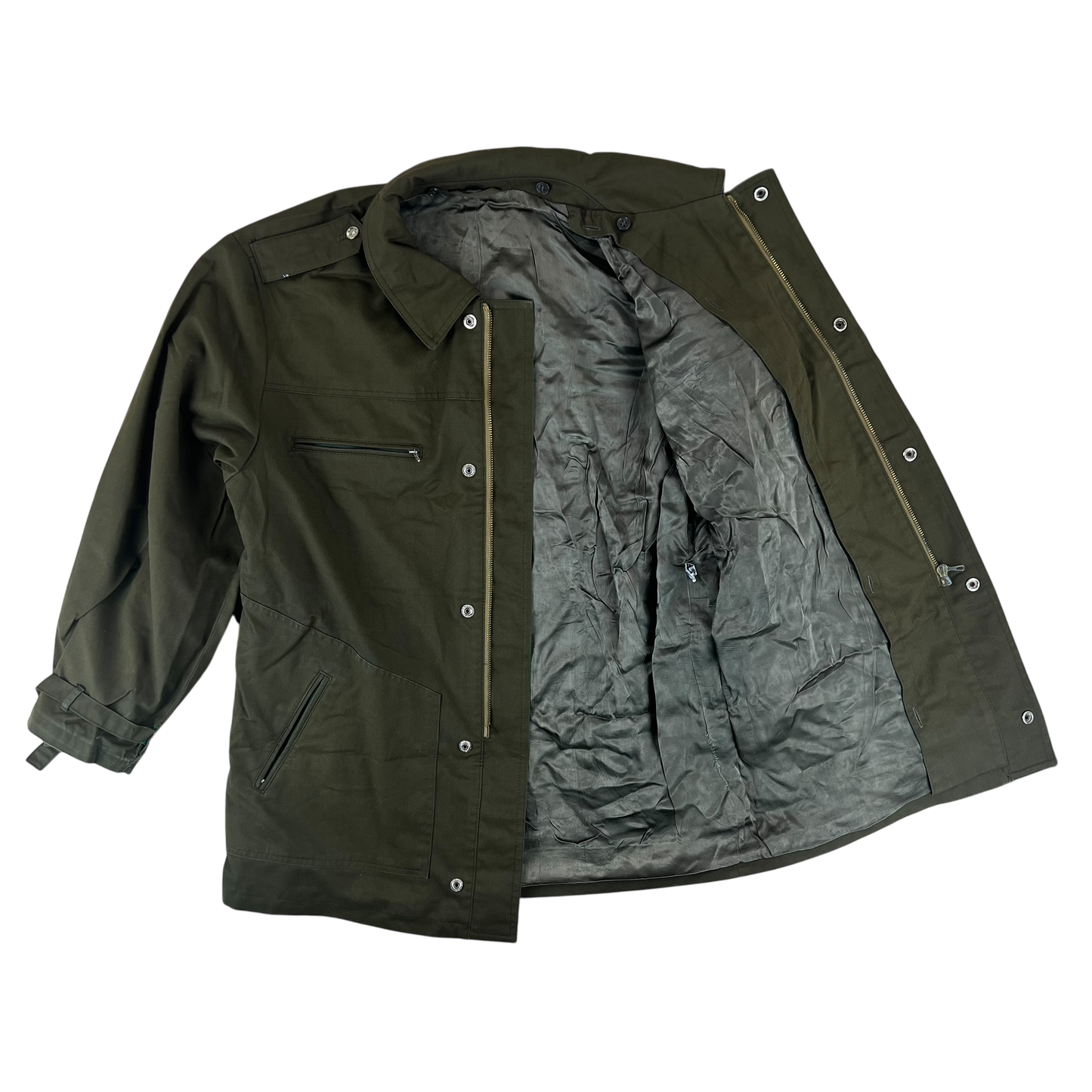 Czechoslovak Army M85 Guard's Coat Olive Green - Large