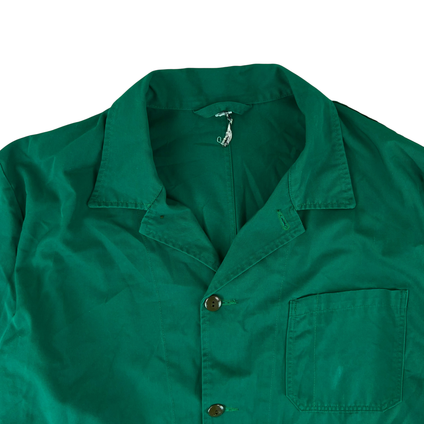 Austrian Army Green Blue Chore Coat - X Large 112-116 III/IV