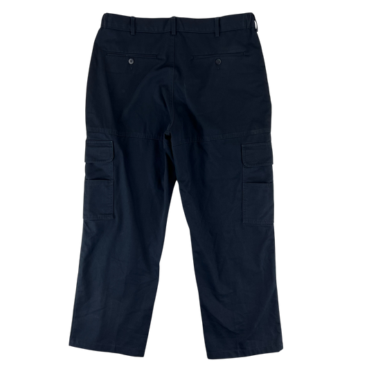 British Police MoD Black Utility Trousers - W35 L28.5