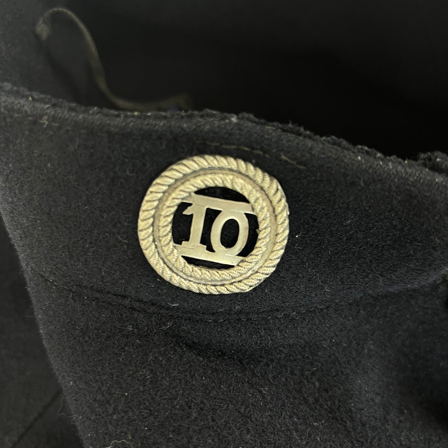 British Police Officer's Black Rain Cloak - Large / X Large