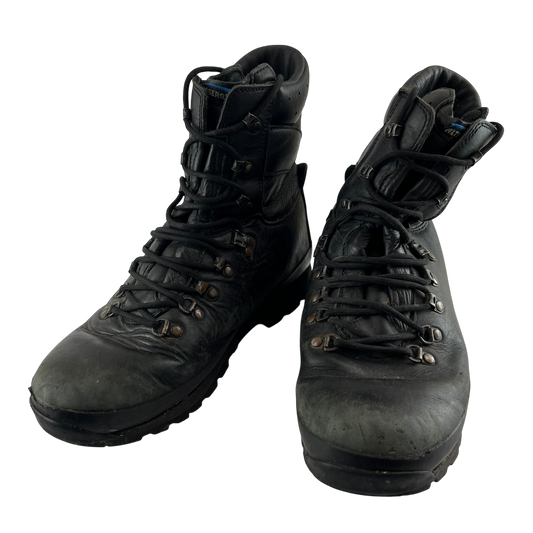 British Army Altberg Defender Black Combat Boots - Size 10M
