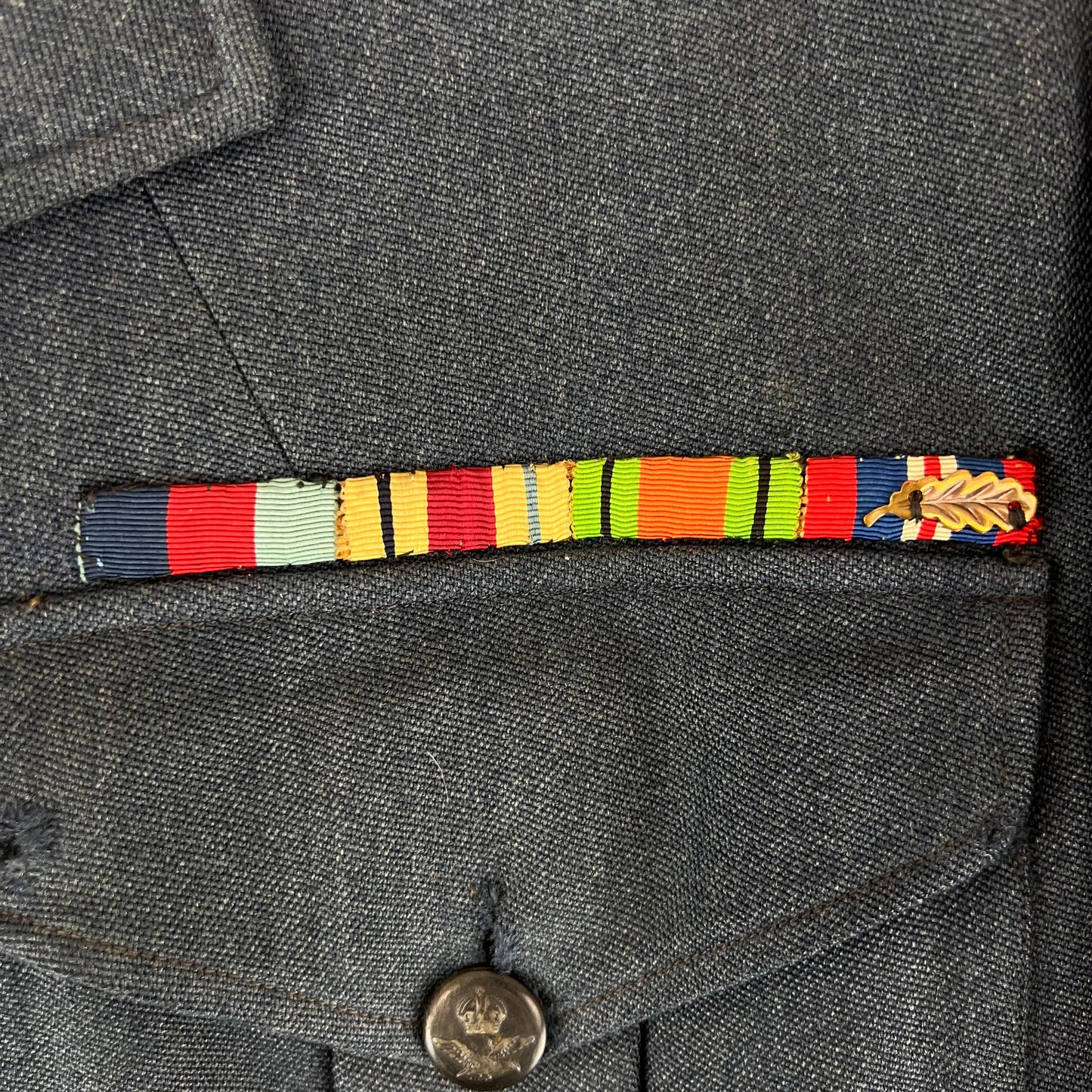 British RAF 60s Ike Battle Dress Jacket - Medium