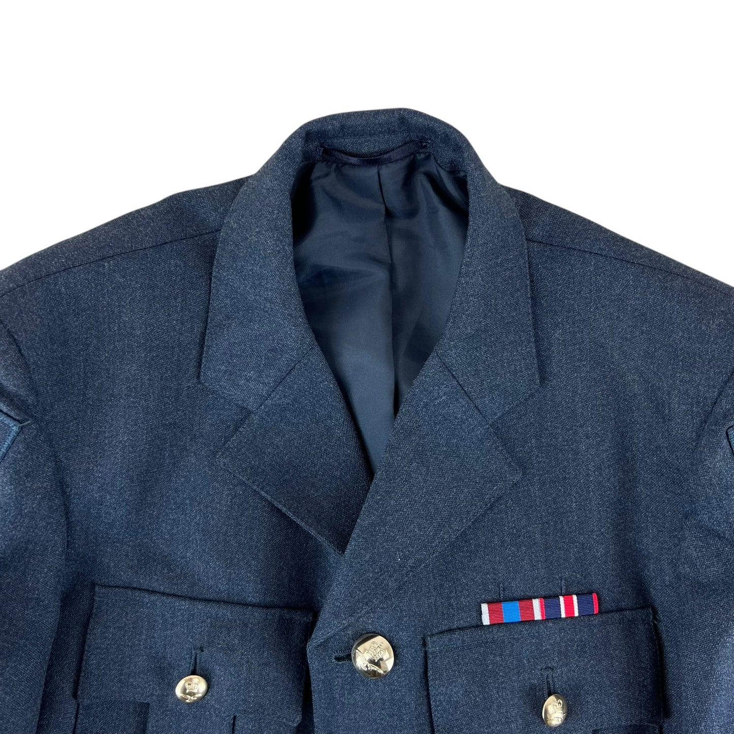 British Royal Air Force No. 1 O.A. Dress Jacket w/ Belt - Medium 96R
