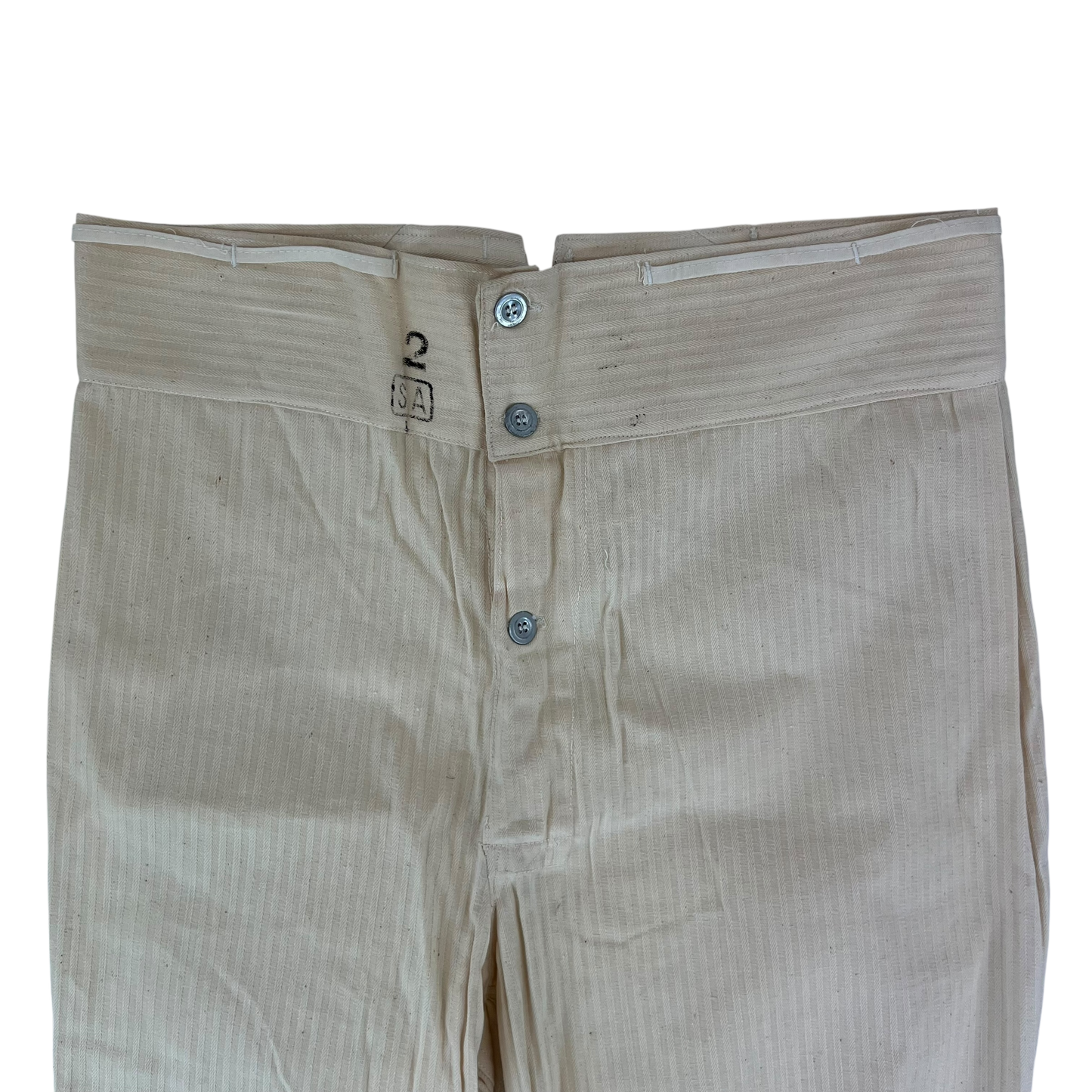 Finnish Army WW2 Medical Pyjama Bottoms - W36 L29