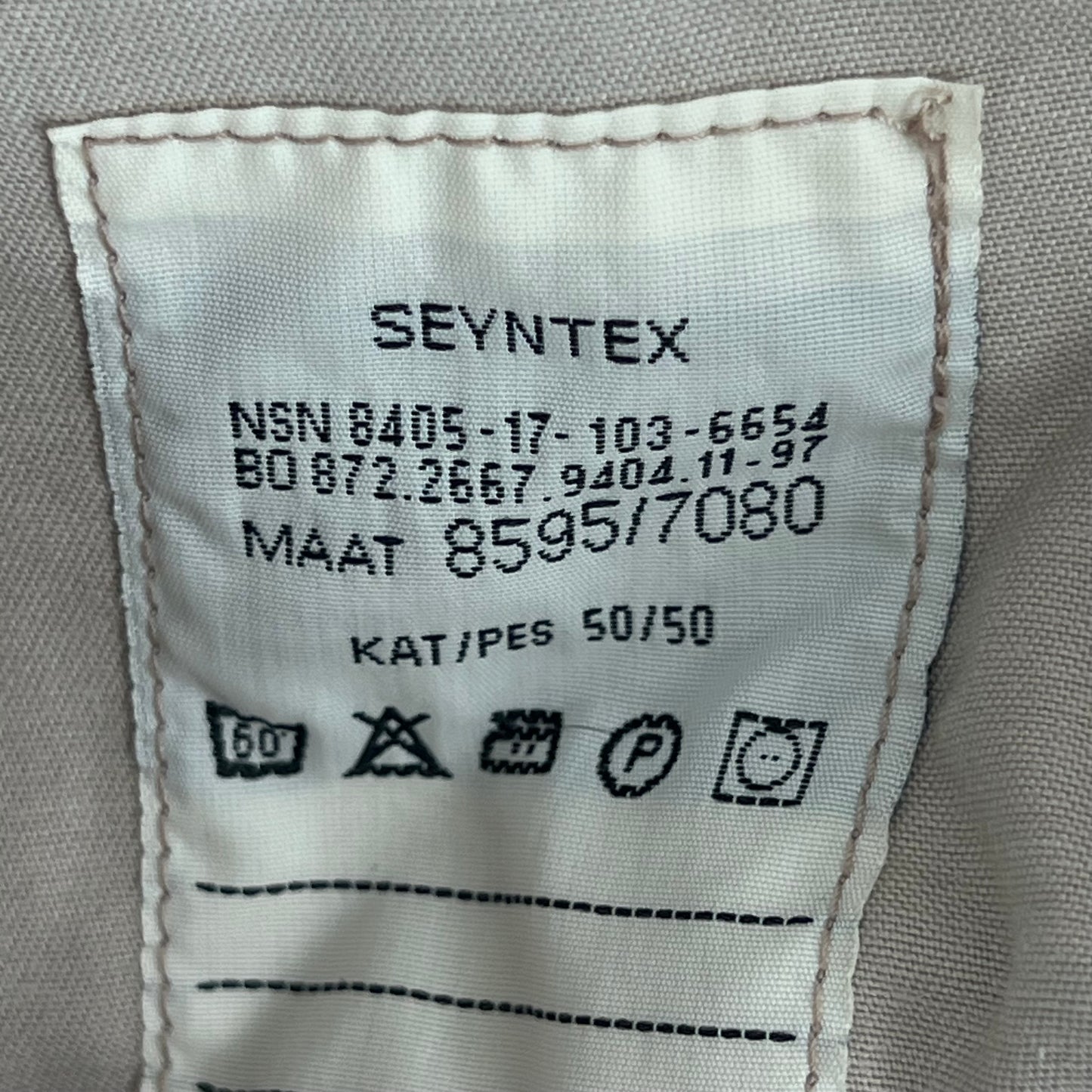 Dutch Army M93 Desert Tricolour Camouflage Combat Trousers - W34 L34