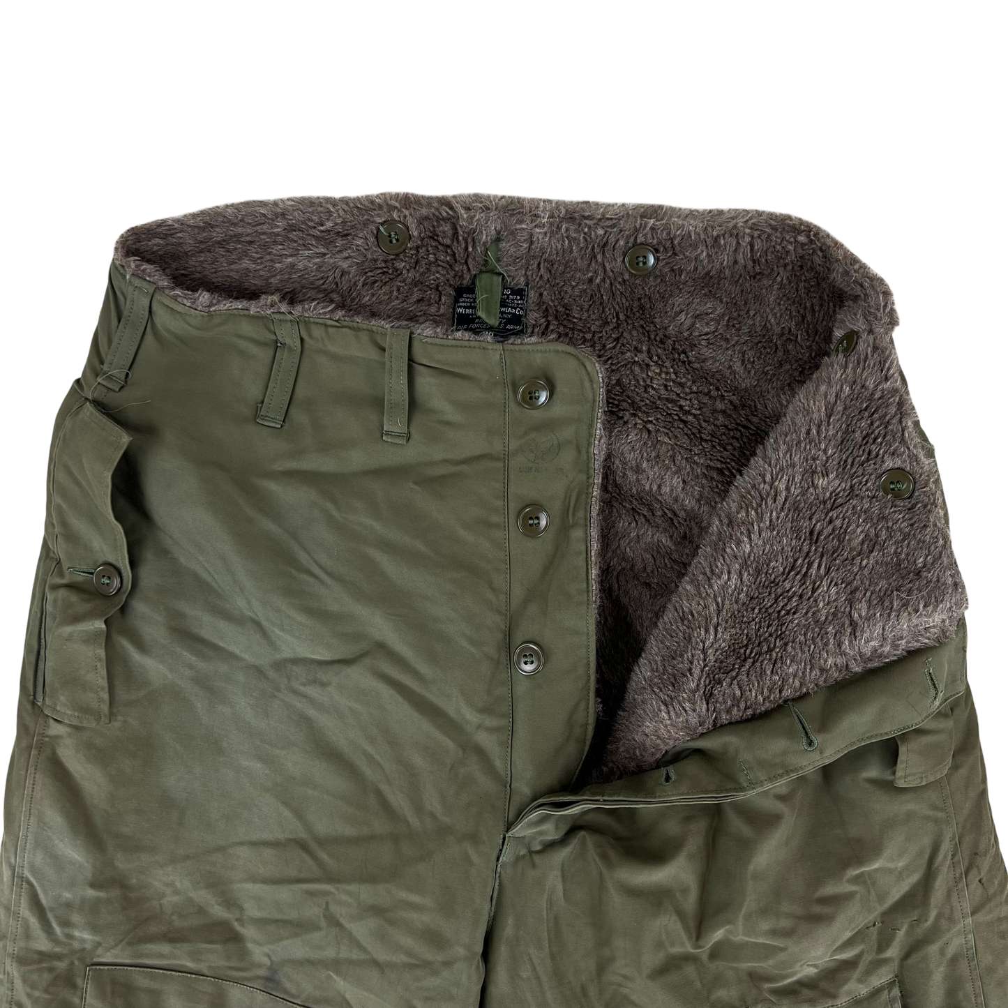 US Army Air Force Type A-10 Cold Weather Trousers - W36 L28.5