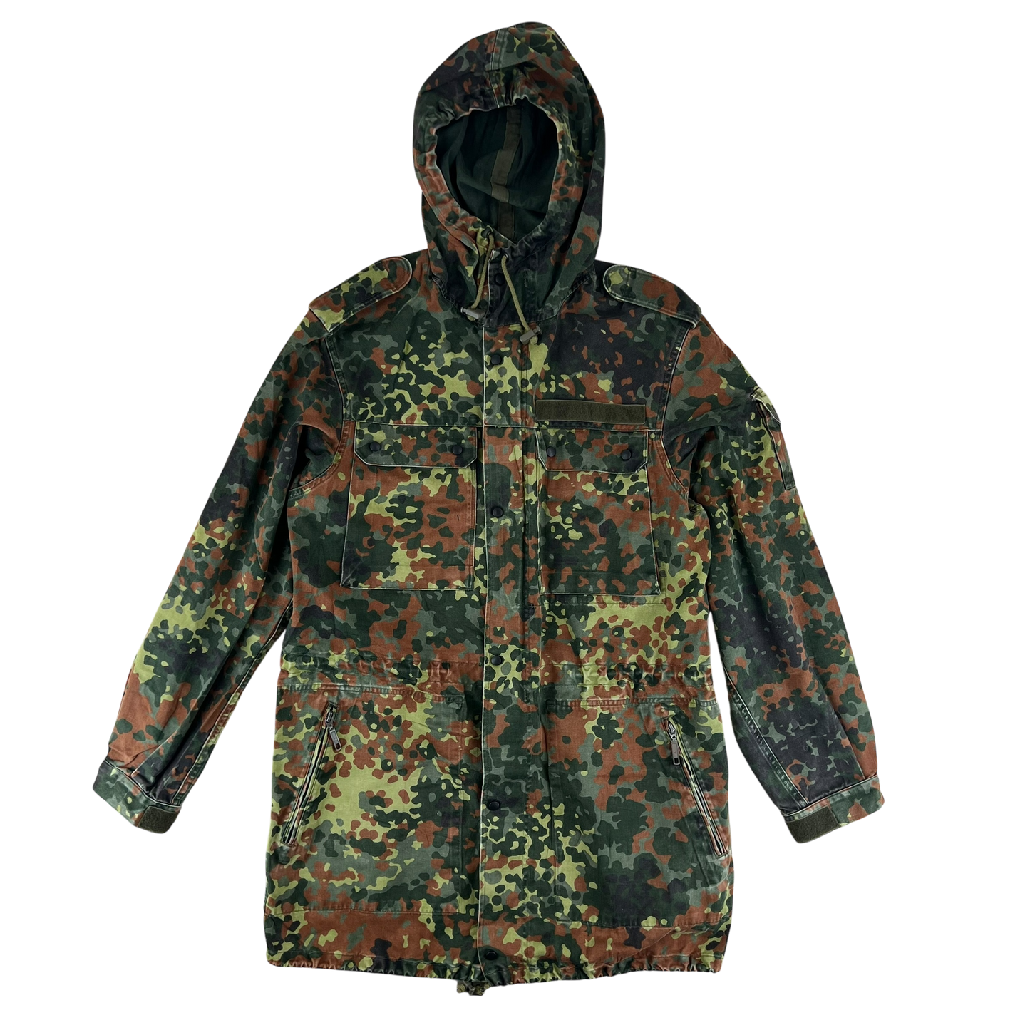German Army Flecktarn Camouflage Combat Parka - Medium GrNr 2