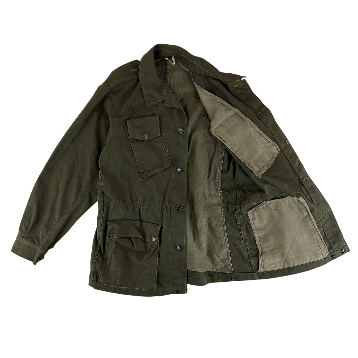 Italian Army Olive Drab Roma 75 Safari Jacket - Medium