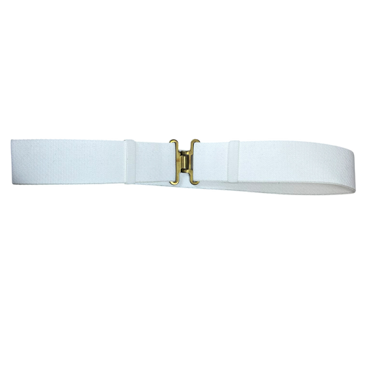 British Army White Dress Belt - Medium
