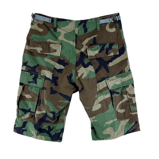 US Army M81 Woodland Camouflage Shorts - W32