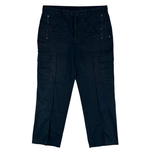 British Police MoD Black Utility Trousers - W38 L31