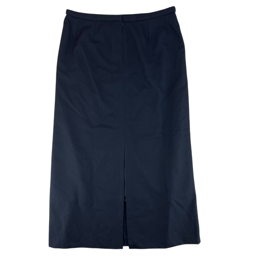 British Royal Navy Women's Black No. 2B Mess Dress Senior Rates Skirt - W41 L43