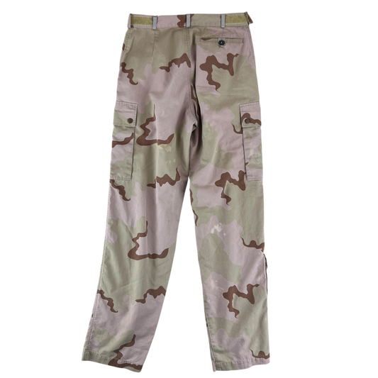 Dutch Army M93 Desert Tricolour Camouflage Combat Trousers - W30 L34