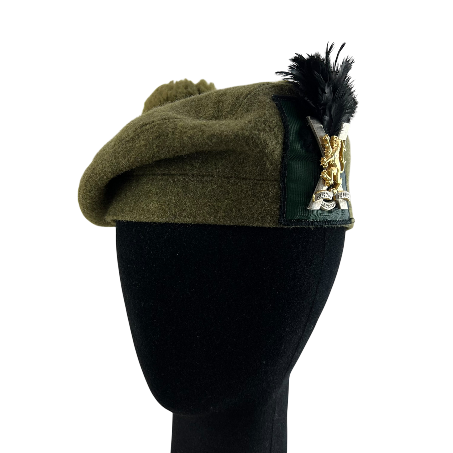 British Army Tam o Shanter w/ Plume - Royal Regiment of Scotland - Small