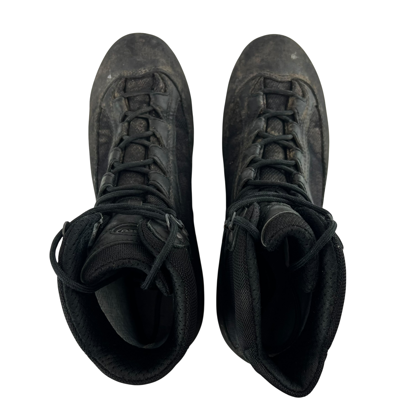 British Army AKU Black Combat Boots - Size 8M