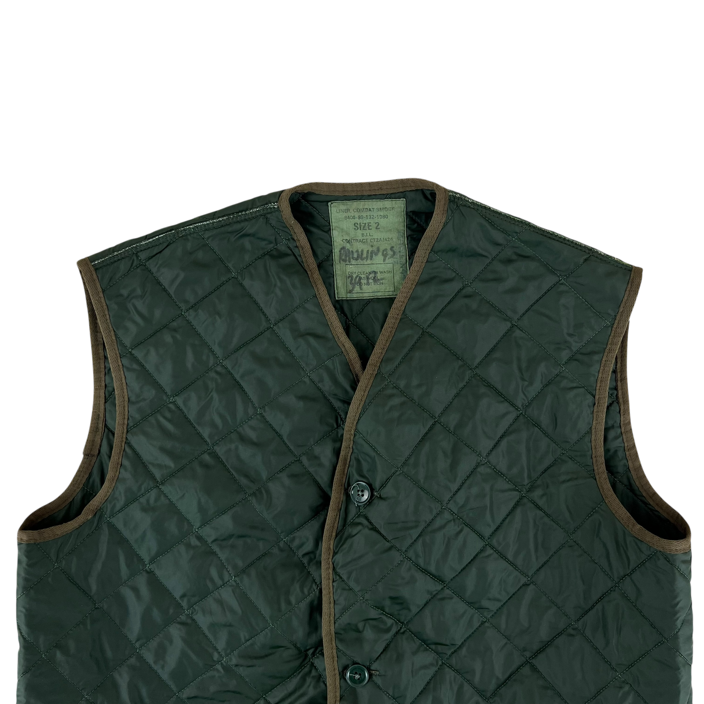 British Army Cold Weather Jacket Gilet Liner - Large