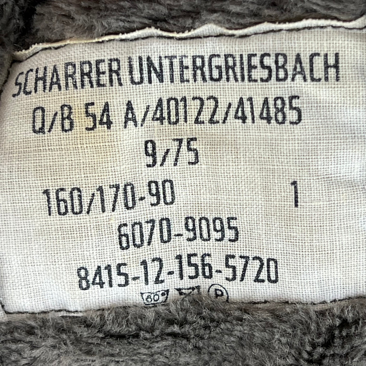 German Army Olive Drab Parka w Thermal Liner - Medium
