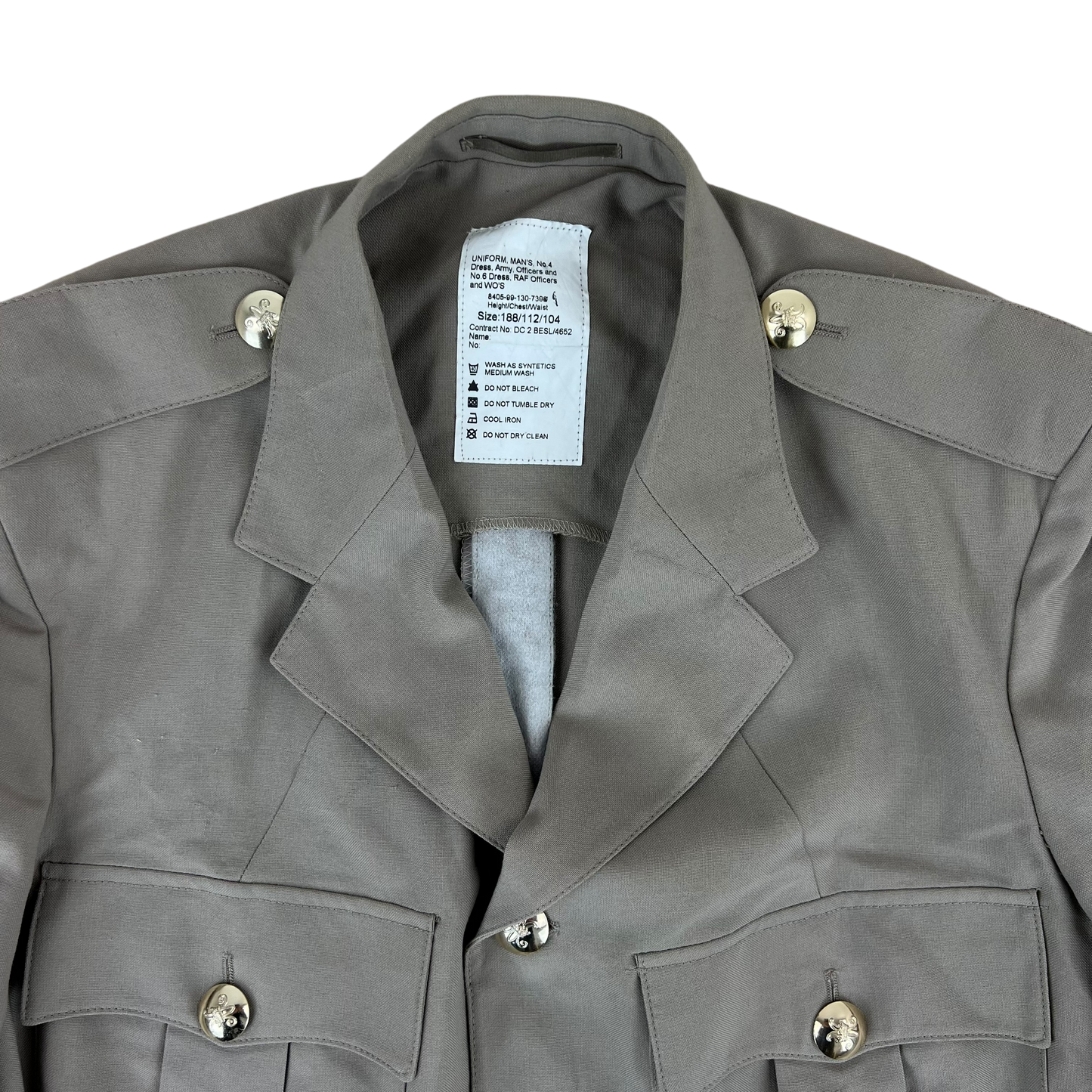 British Army No. 6 Tropical Dress Jacket - WRAC - Large 188/112