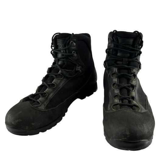 British Army AKU Black Combat Boots - Size 11M