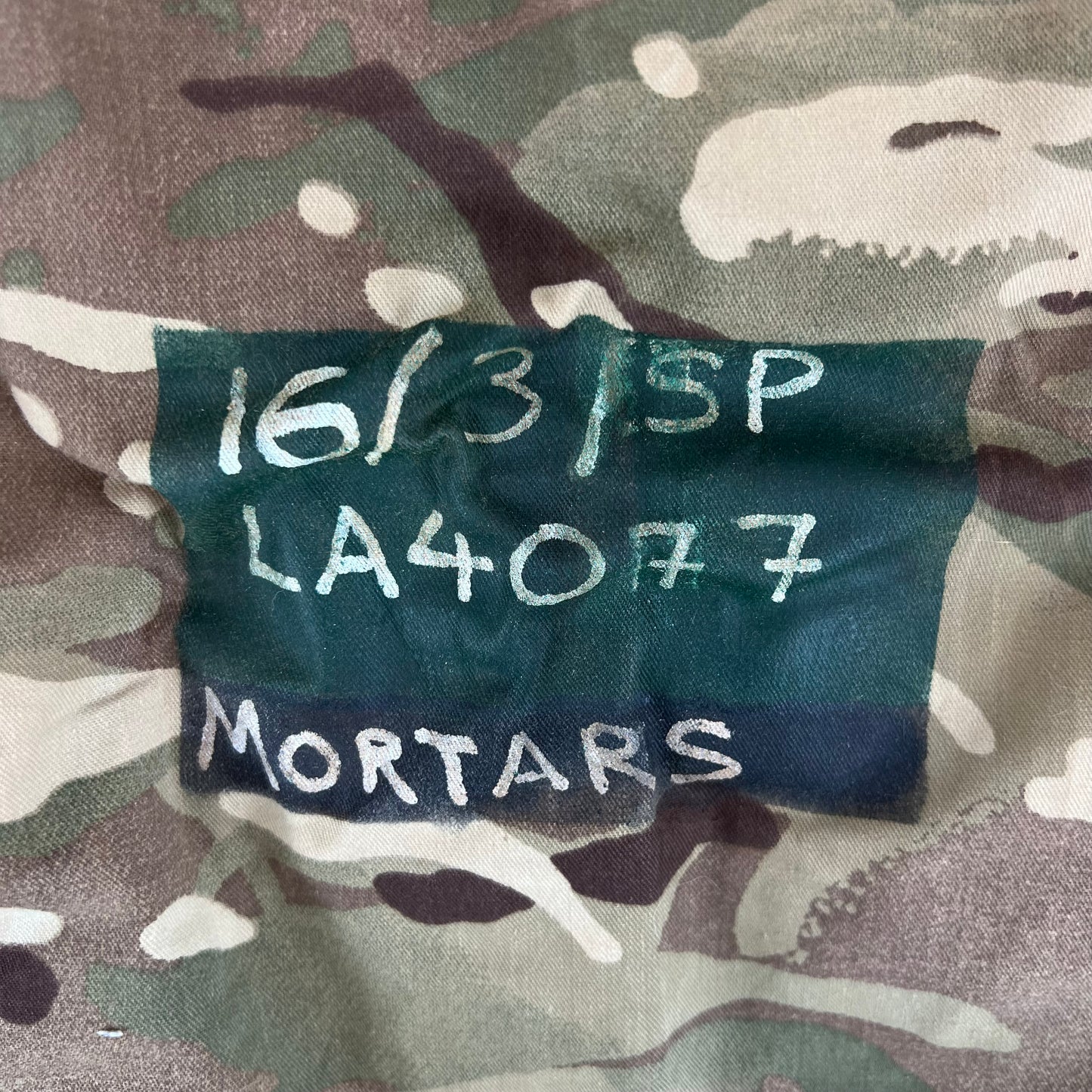 British Army MTP Camouflage Body Armour Cover Vest - Large