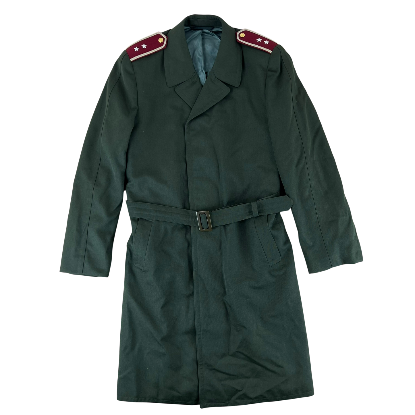 Czechoslovak People's Army Officer's Trench Coat - Medium