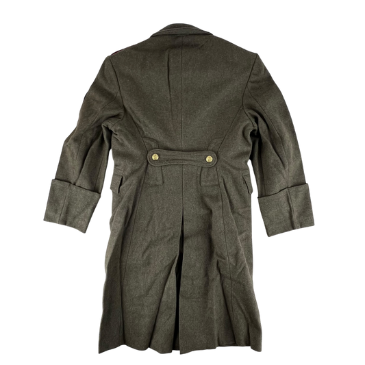 Bulgarian Army Khaki Wool Greatcoat - Medium