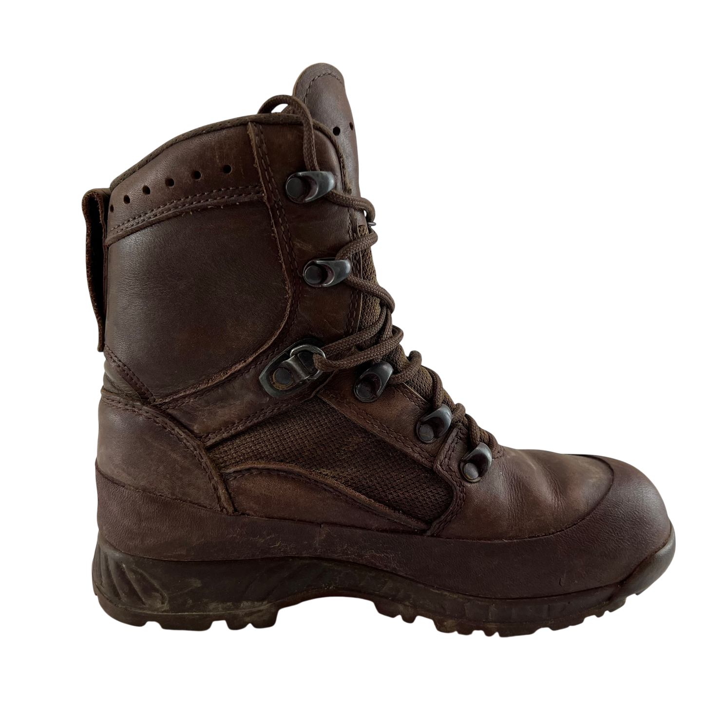 British Army HAIX Brown Combat Boots - Women's Size 4W