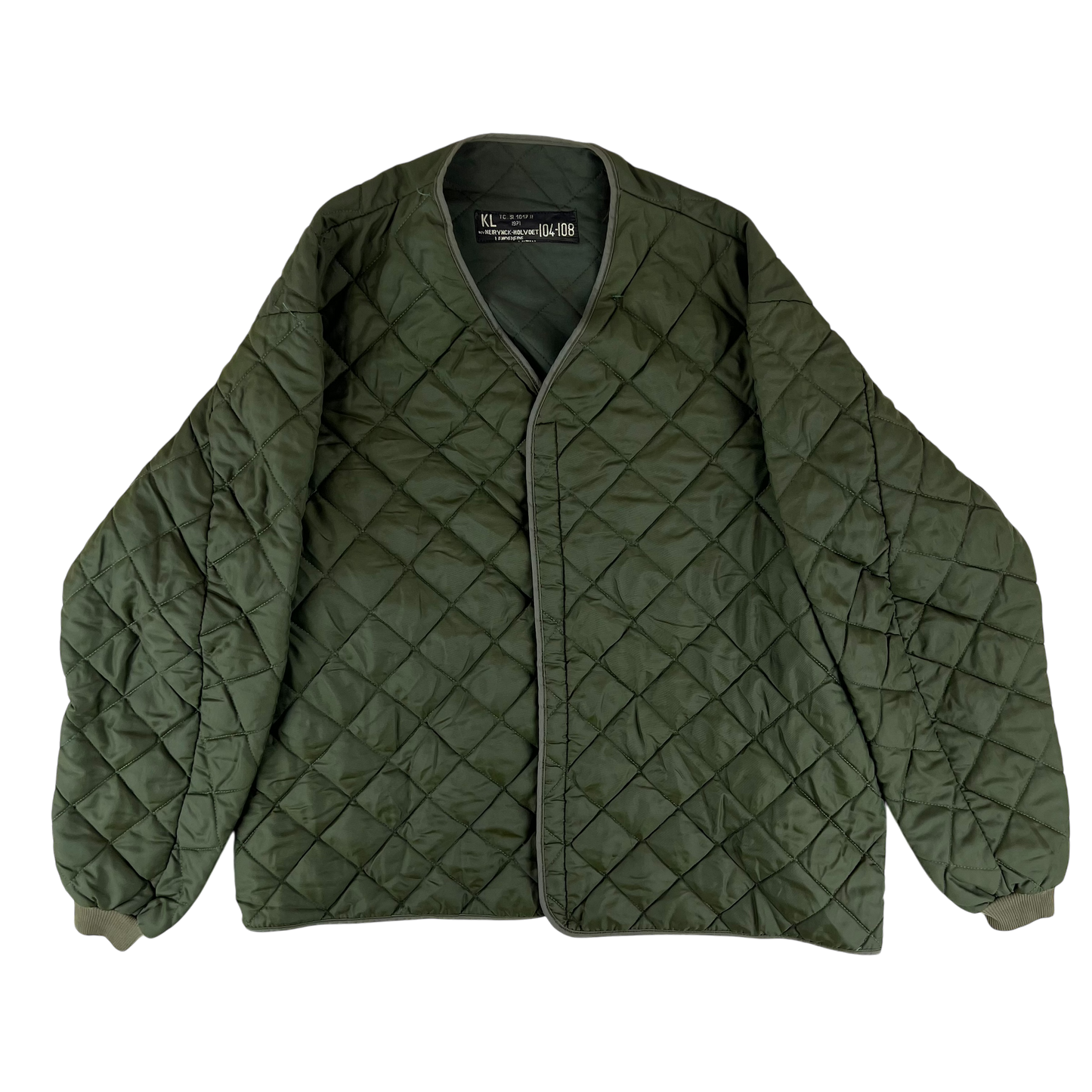 Dutch Army Quilted Thermal Jacket Liner - Large