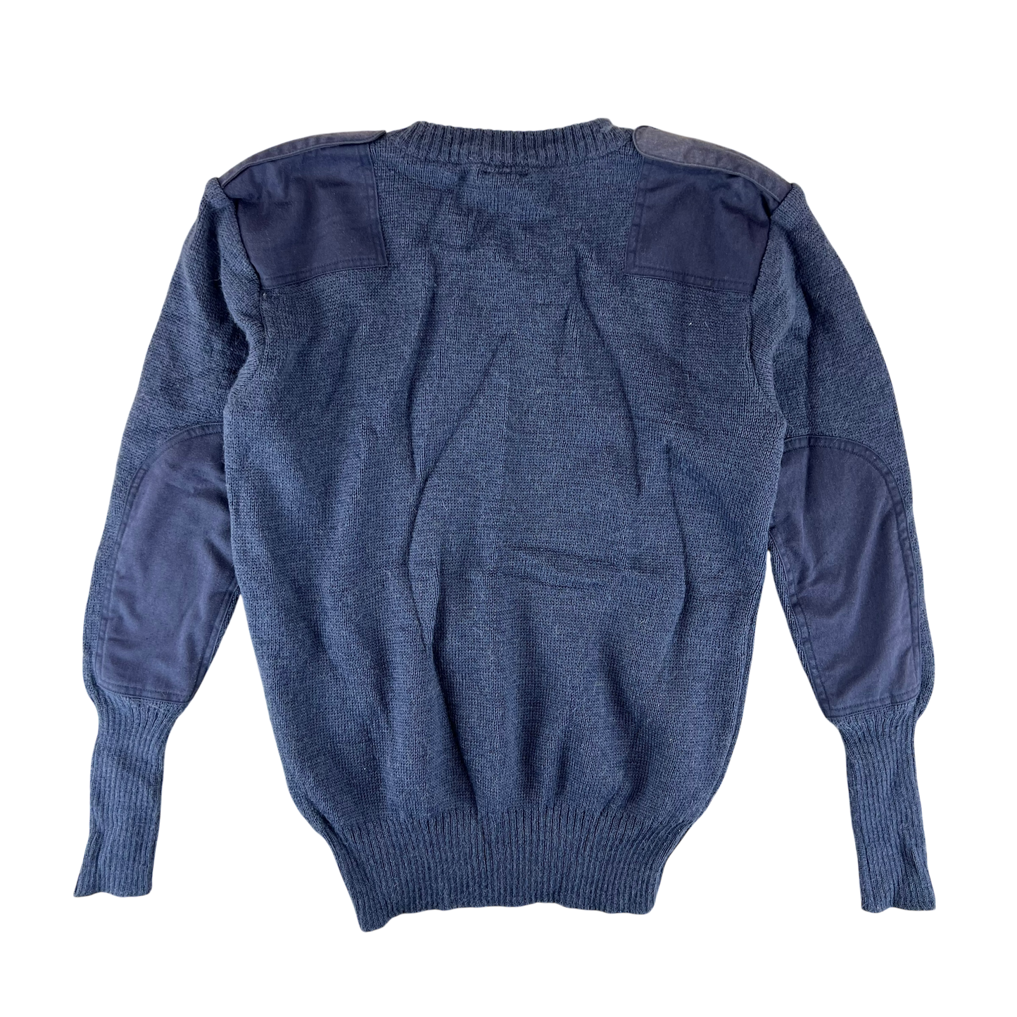 British RAF Wool V Neck Pullover Jersey Jumper - Large 100cm