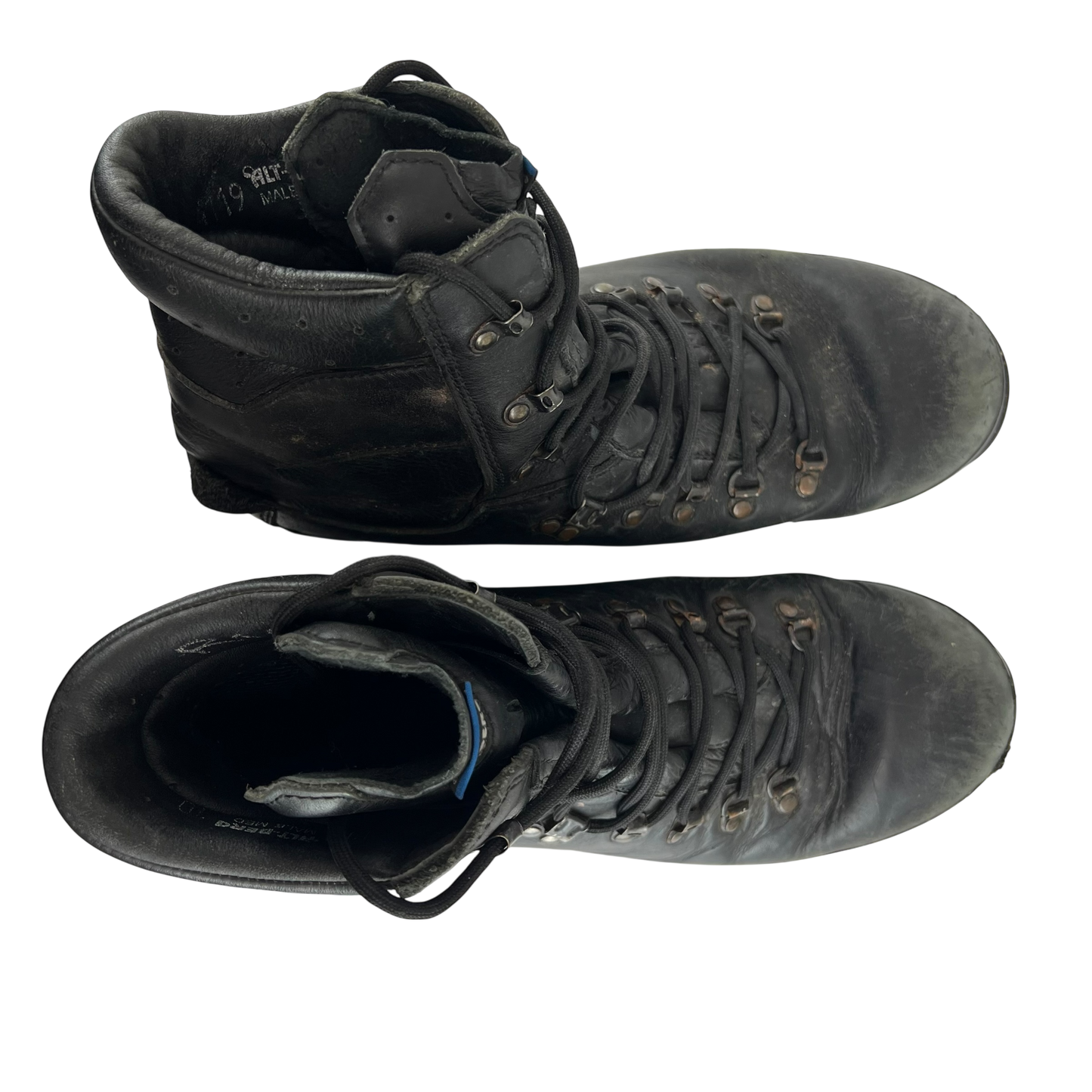British Army Altberg Defender Black Combat Boots - Size 10M