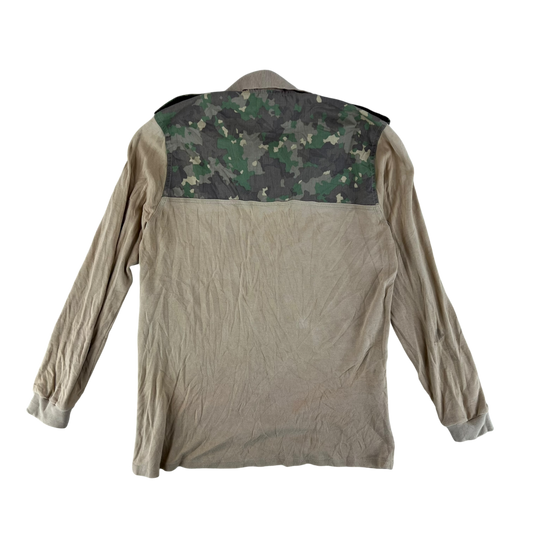 Romanian Army M2017 Woodland Camouflage Polo Top - Medium