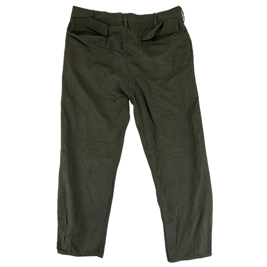Italian Army Olive Drab Roma 75 Trousers - W34 L26.5