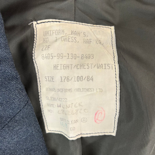 British Air Force RAF No. 1 O.A. Dress Jacket - 1980s - Medium 176/100