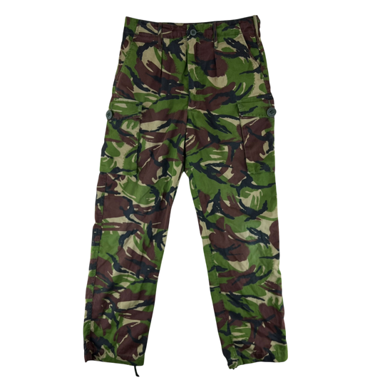 British Army S95 DPM Camouflage Combat Trousers - W33 L33