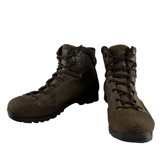 British Army AKU Brown Combat Boots - Size 11M