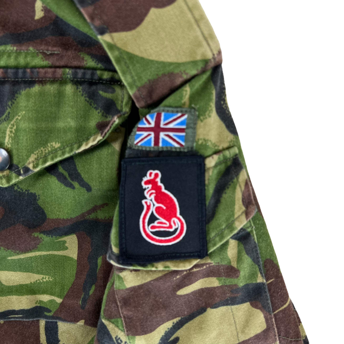 British Army Woodland DPM Camo Denison Parachutist's Smock - Large 190/104