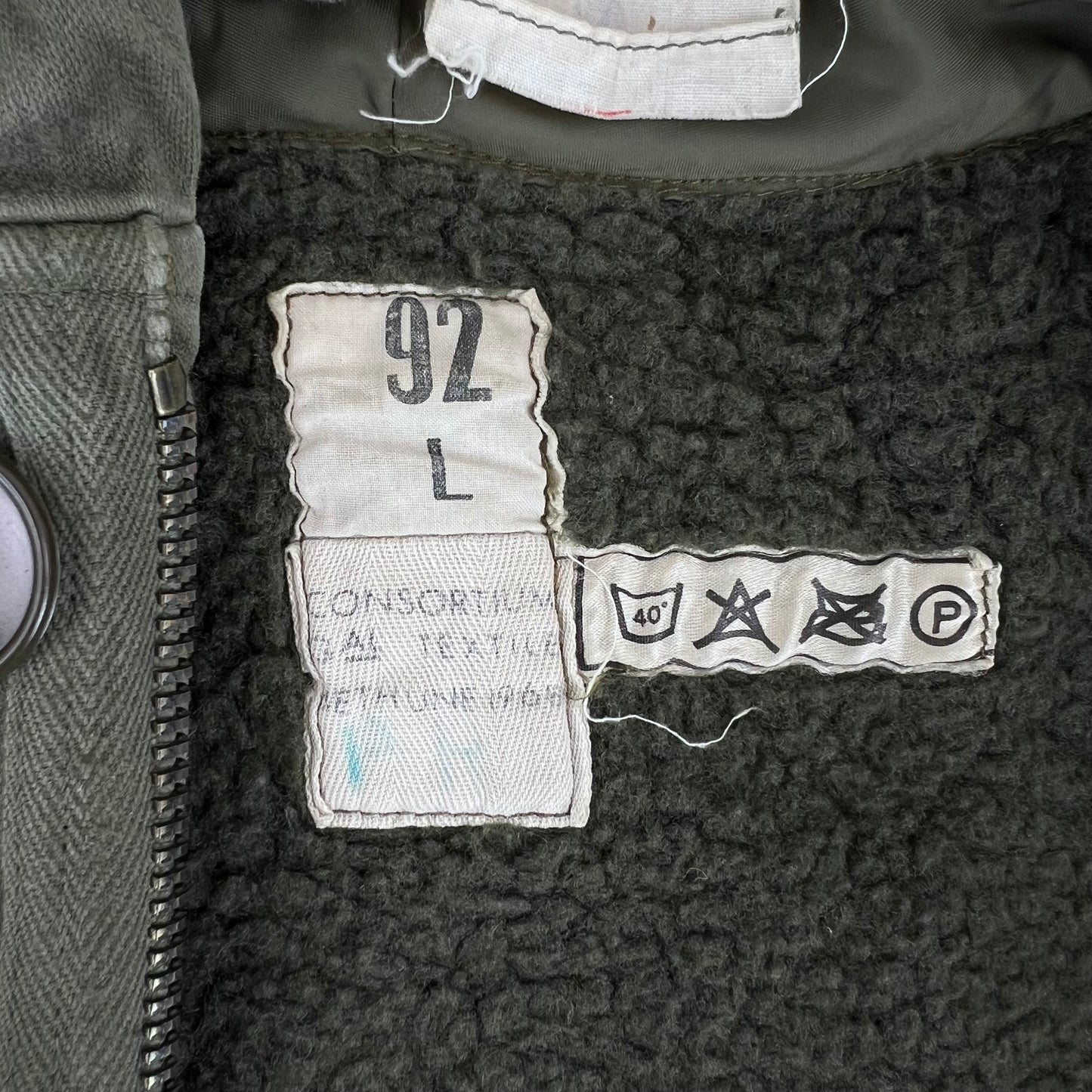 French Army F1 Olive Green Jacket - X Large